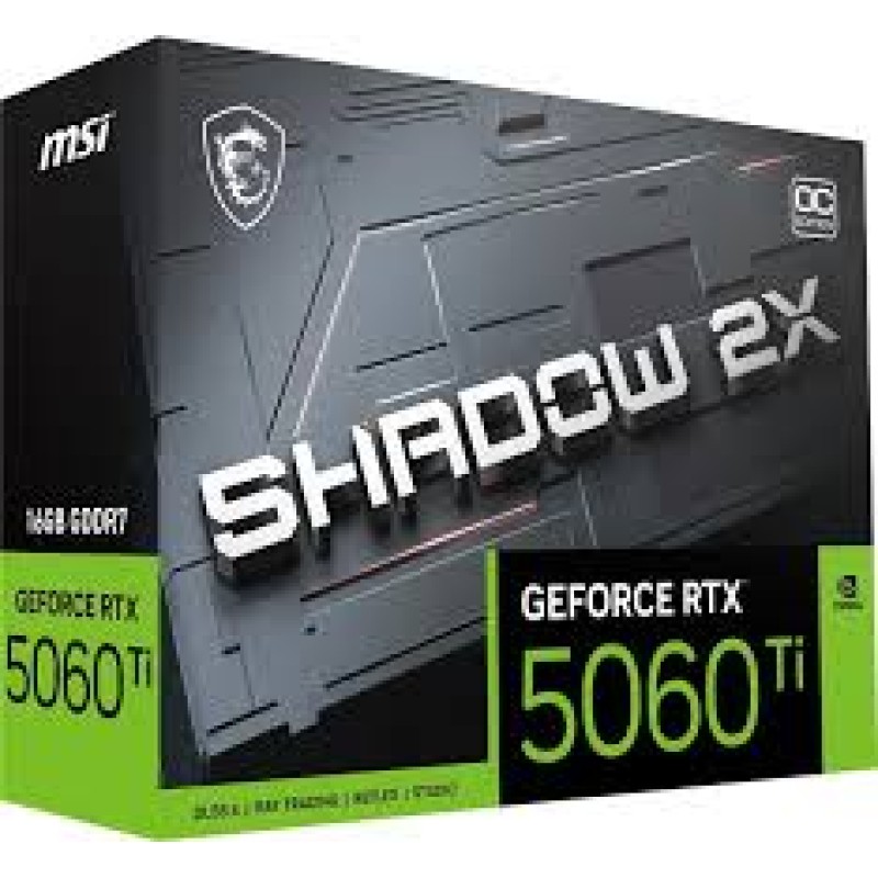 msi shadow 2x 16gb gddr7 geforce rtx 5060ti