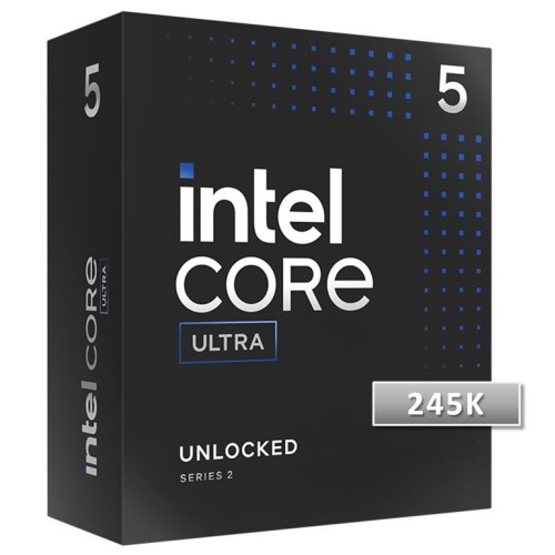 Intel Core Ultra 5 245K processeur de bureau - 14 cores (6 P-cores + 8 E-cores) up to 5.2 GHz (BX80768245K)