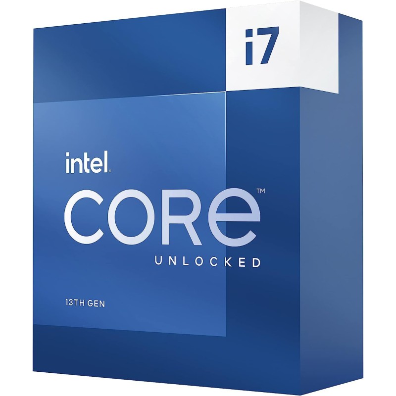 Intel Core i7-13700K Desktop Processeur 16 cores (8 P-cores + 8 E-cores) 30M Cache, jusqu'à 5.4 GHz
